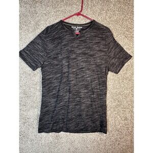 Michael Brandon Premium V Neck T Shirt Black L Short Sleeves Casual Whimsygoth